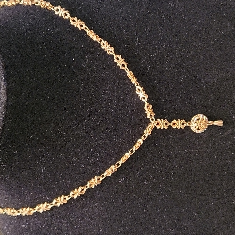 Designer bee necklace